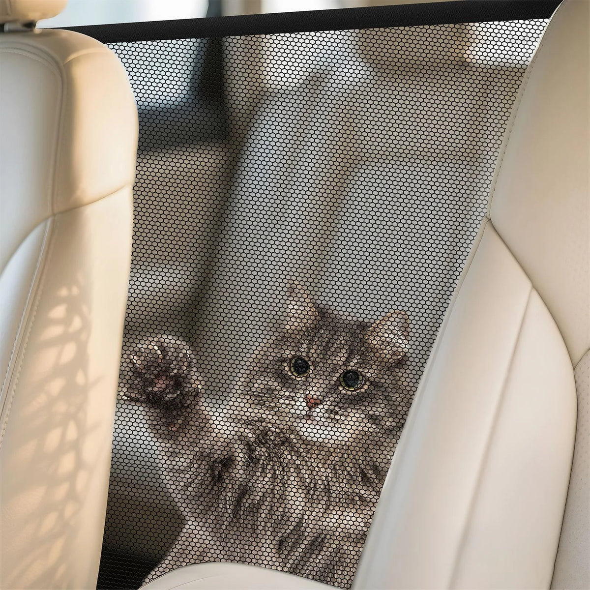 Car Trunk Fence Pet Dog Isolation Protective Net Sturdy Durable Elastic Isolation Nets Pets Safety Fence for Any Vehicle