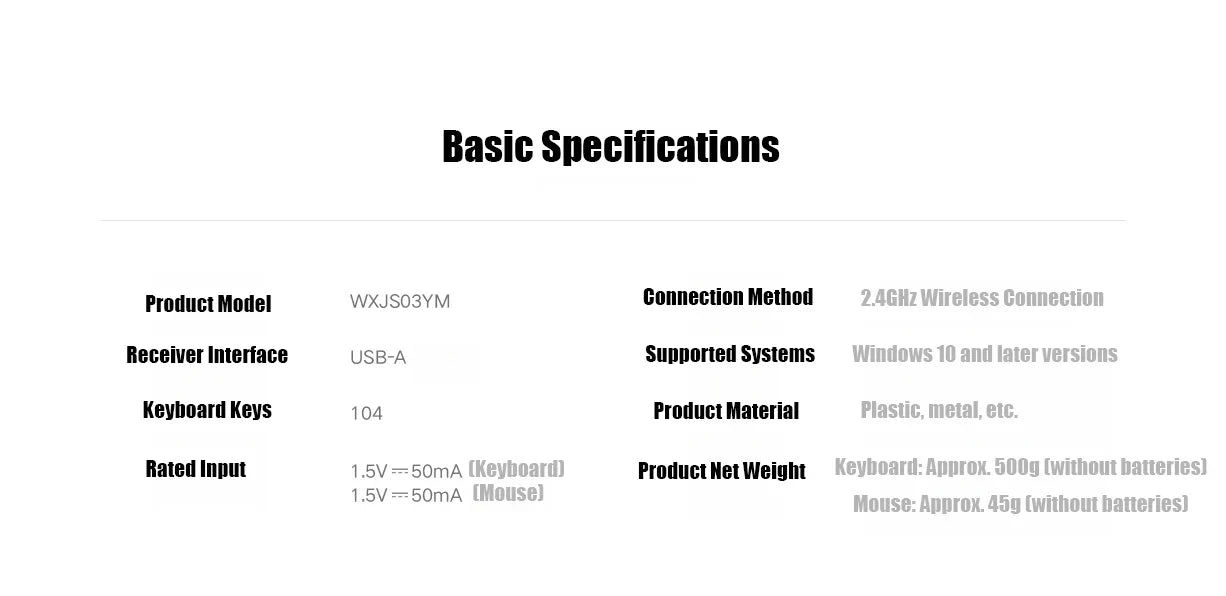 Xiaomi® Wireless Keyboard & Mouse Set 3 – 2.4G Slim & Quiet, Plug & Play Business Office Combo | FlipStylez LLC®