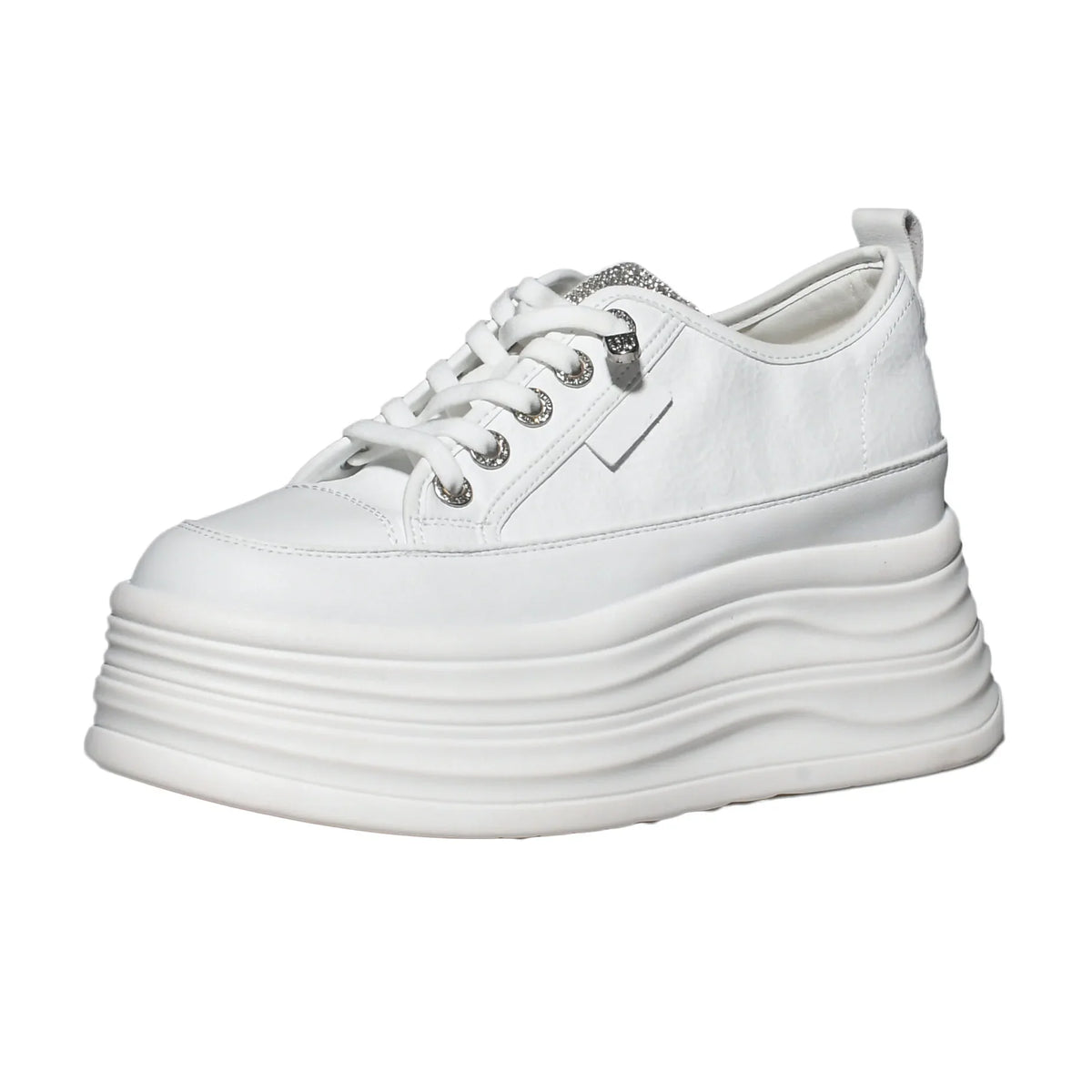 Fujin Hidden Heel Shoes High Platform shoes 9cm 3 inch comfortable sneakers for women Vulcanized Shoes Chunky Wedge Casual Shoes