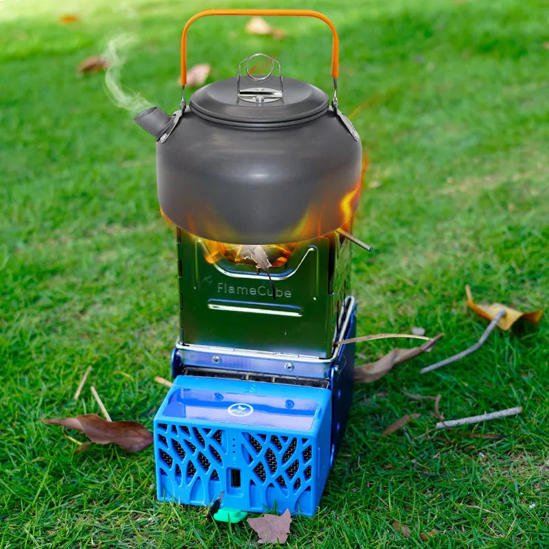 Camping Equipment Mini Stove Survival Portable Supplies 4 Minute 1L