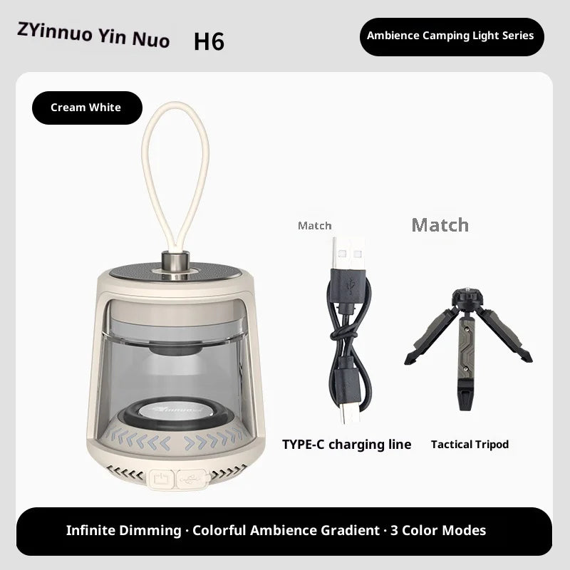 Camping Lantern Warm Light Long Battery Life Portable Tent Light