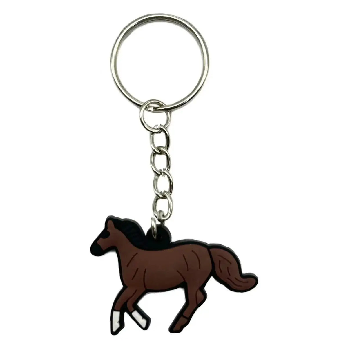 12 Pcs Horses Keychain Key Ring Decor Horse Party Animal Themed Horse