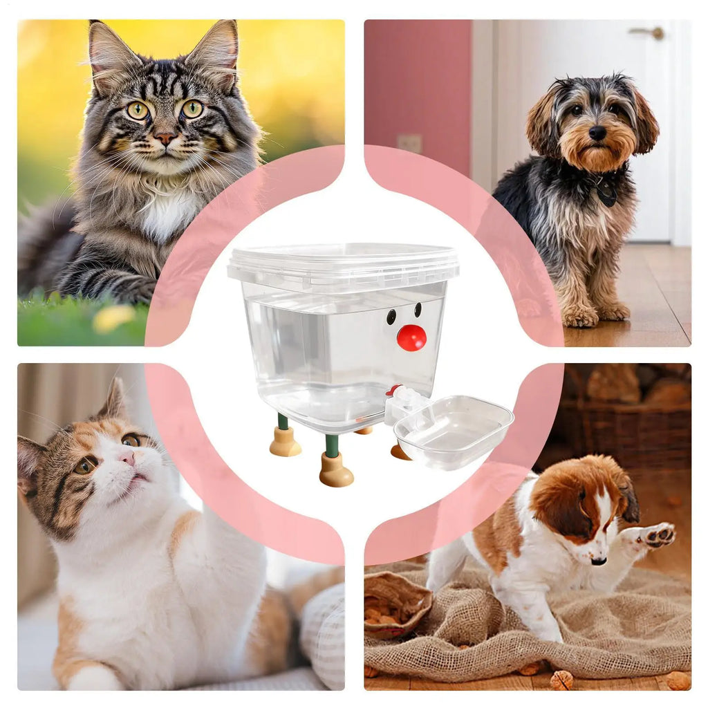 3/5L Dog Automatic Water Dispenser Auto Cat Dog Fountain Bowl Pet automatic water dispenser gravity automatic water supply