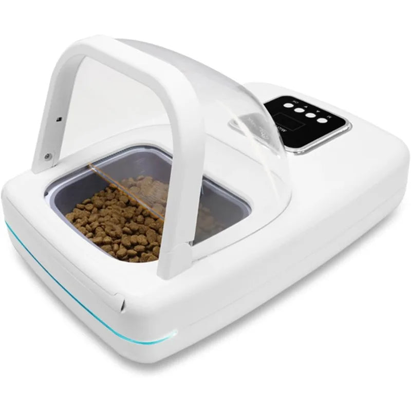 Automatic Pet Feeder with Collar Sensor, Anti Food Grabing