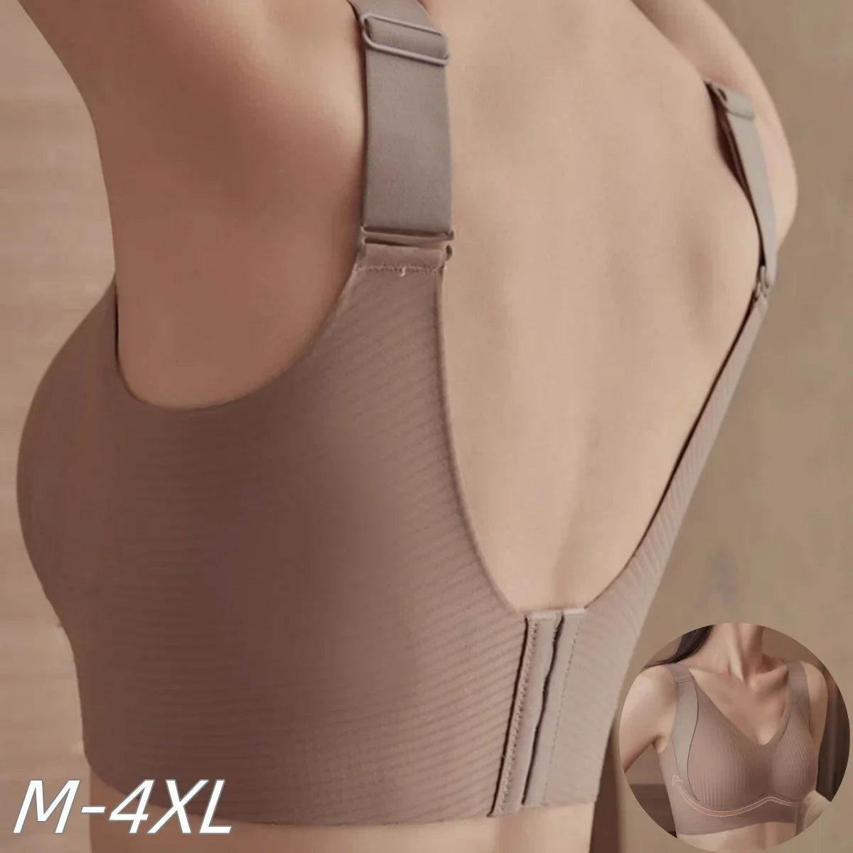 3pcs/set Women's Push-Up Bra Non-Wire Lift Bra Seamless Underwear