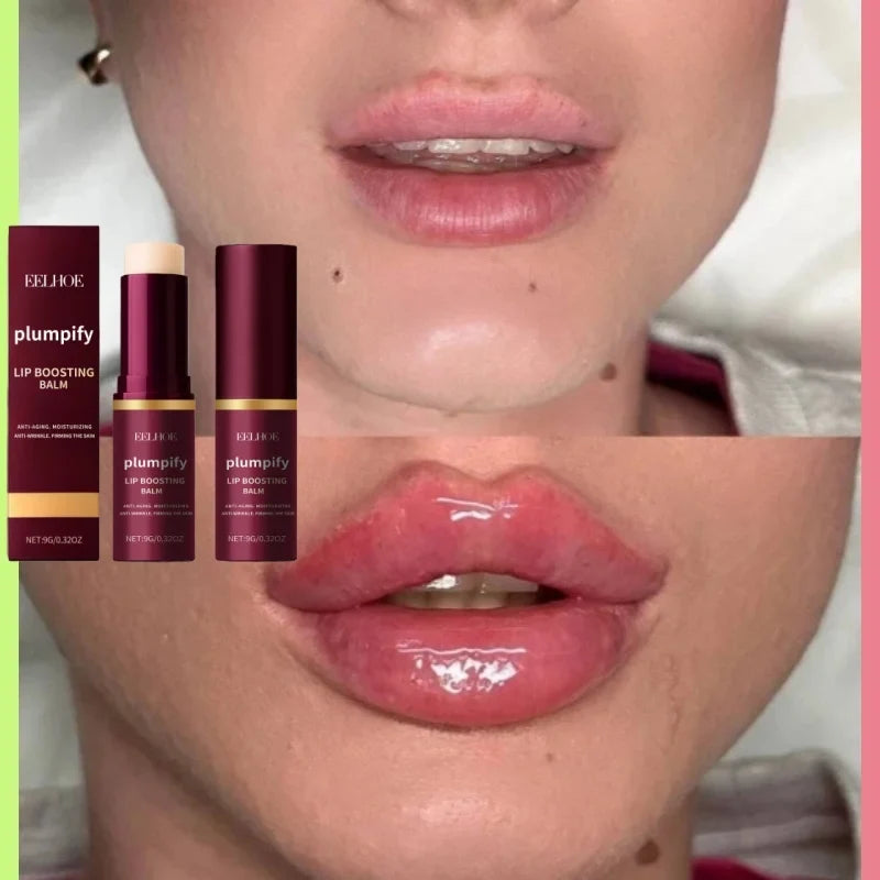 Fast Plumping Lip Balm Moisturizing Soft Lips Skin Plumper Gloss Oil