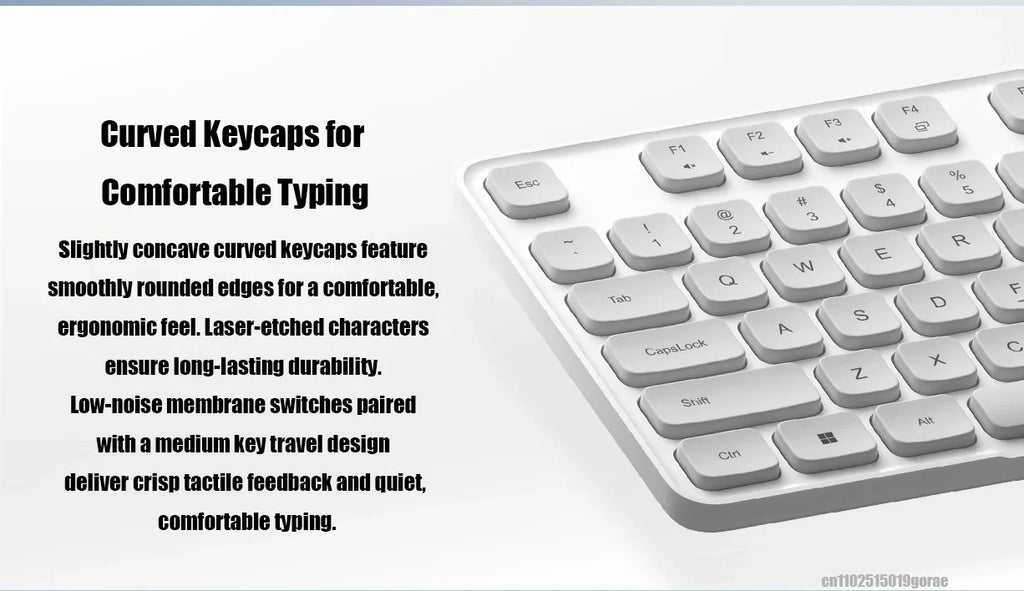 Xiaomi® Wireless Keyboard & Mouse Set 3 – 2.4G Slim & Quiet, Plug & Play Business Office Combo | FlipStylez LLC®