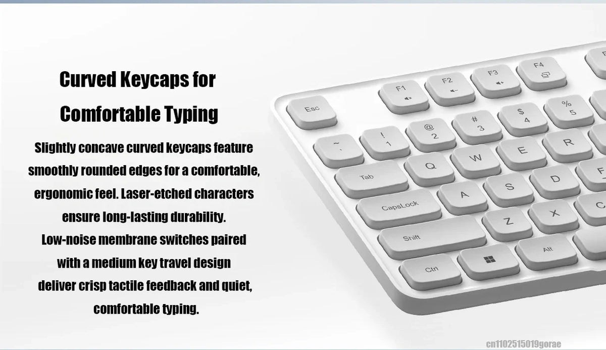 Xiaomi® Wireless Keyboard & Mouse Set 3 – 2.4G Slim & Quiet, Plug & Play Business Office Combo | FlipStylez LLC®