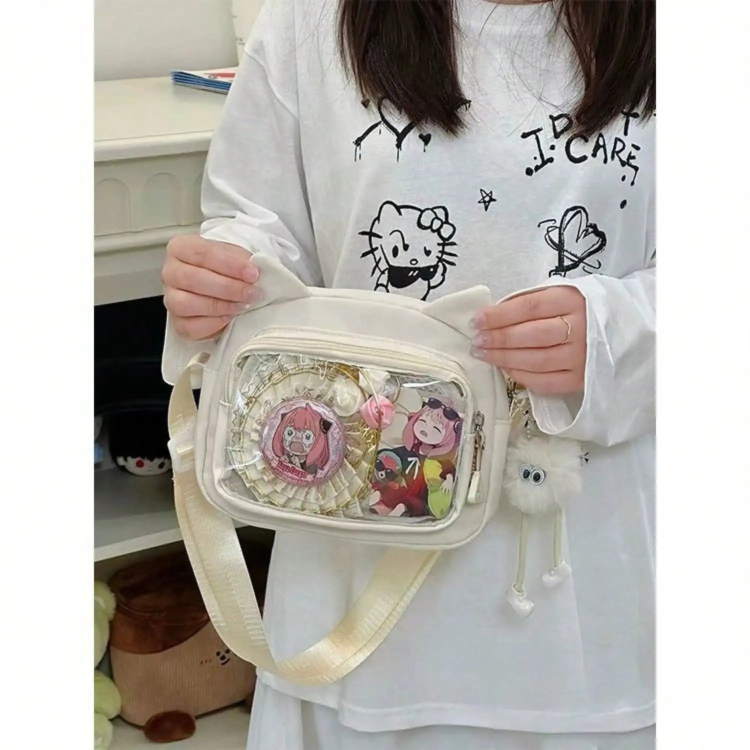 2026 New Small Food Bag Ins Style Cute Bar Chi Millet Crossbody Bag Student Bag Small Bag Women's Phone Bag