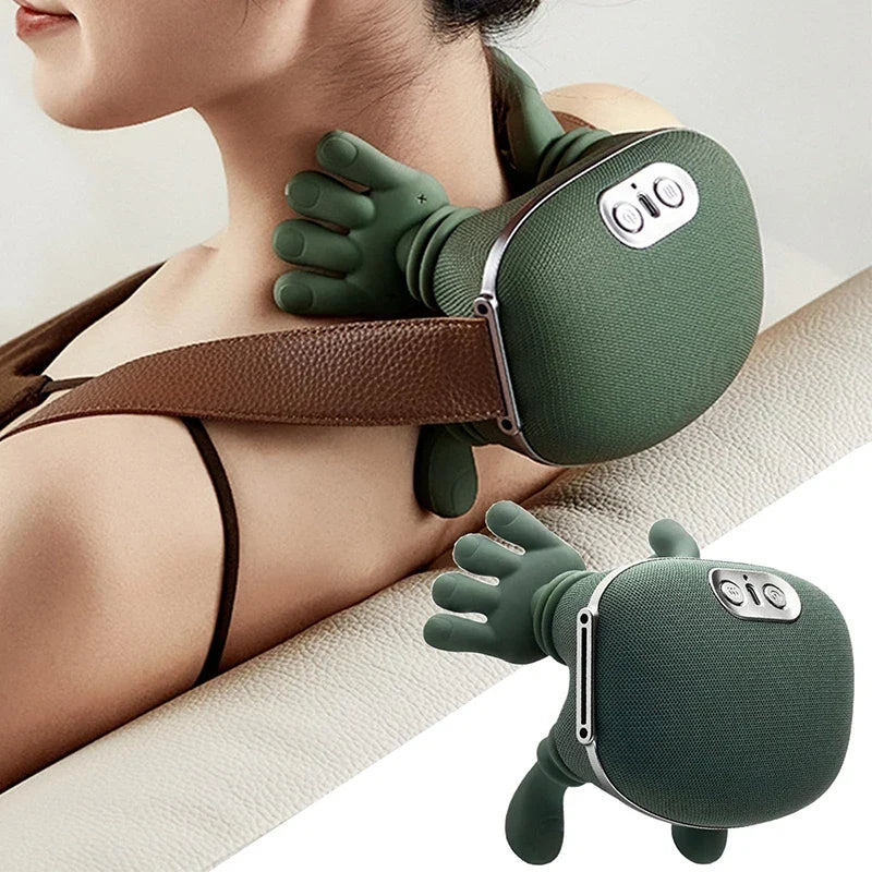 Bionic Neck Shoulder Massager N7 Kneading Massager Shawl 3-Level Modes