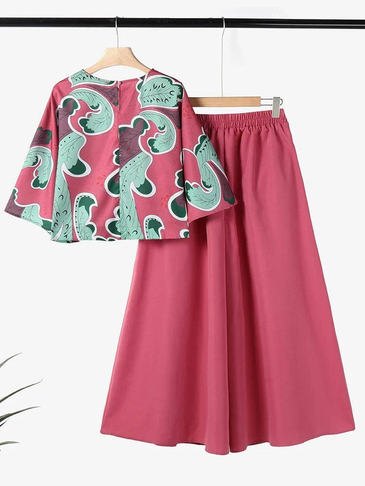 Zanzea Summer Trousers Suit Women 2PCS Outfit Stylish Work Matching