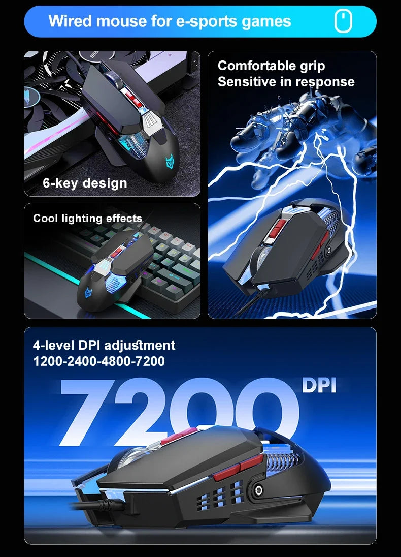 APAYADO™ 60% Mini Mechanical RGB Keyboard & Mouse Kit – Red Switches, 7200 DPI, Phantom RGB | FlipStylez LLC®