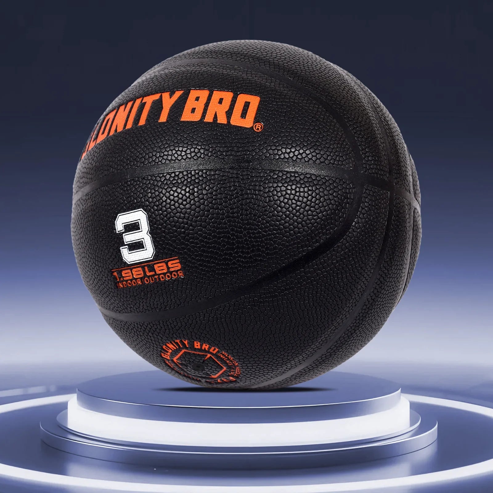 Trainer Small Heavy Ball Size 3 Basketball Ball For Indoor & Outdoor – Improve Dribbling, Passing, Handling & Rebounding Skills