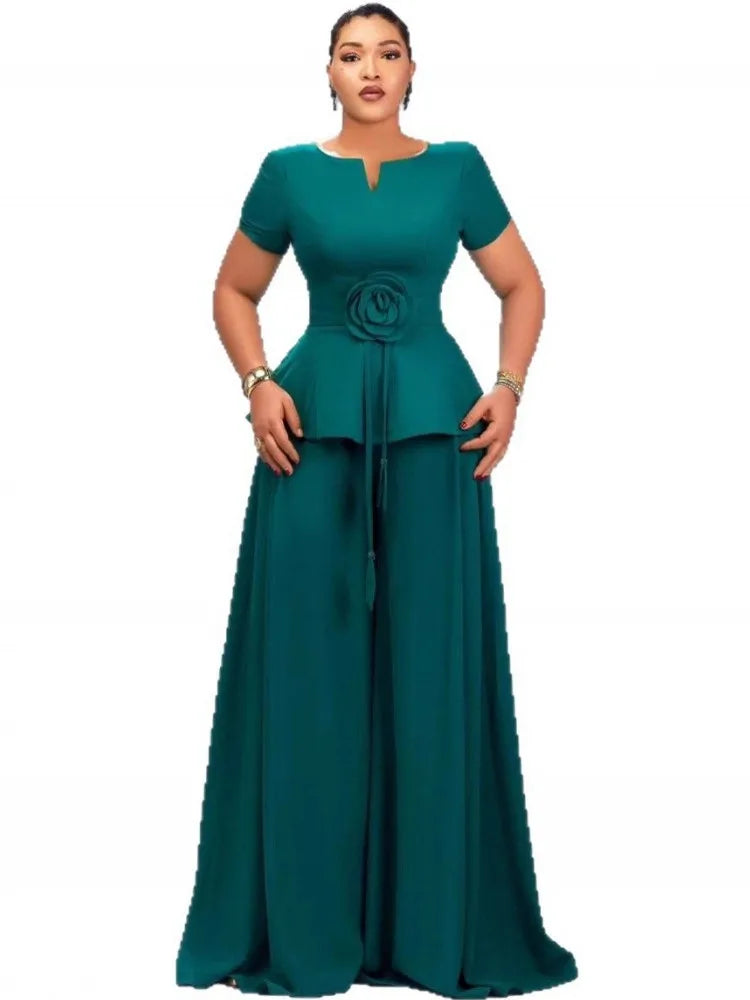 2 Piece Women Sets L-4xl Plus Size Matching Sets Big Size 3XL Two