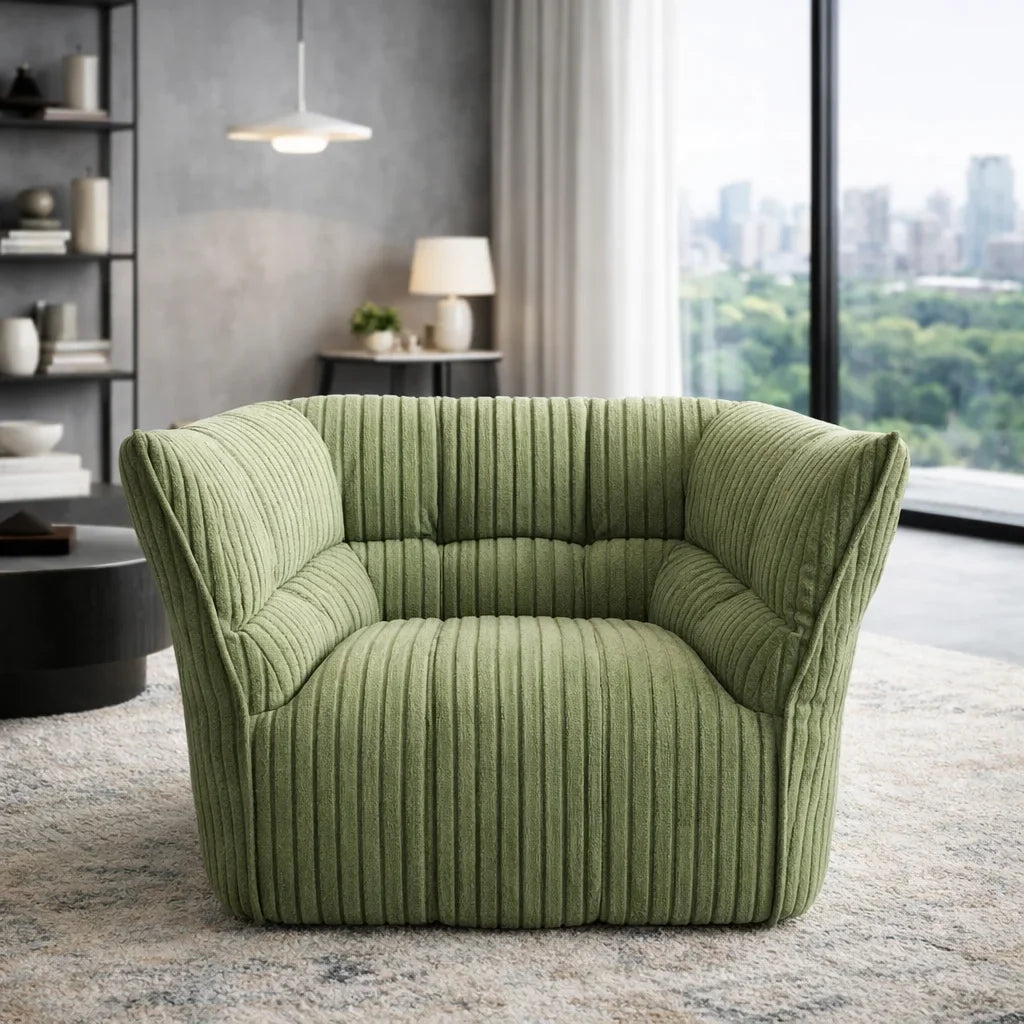 #modern L Shape Sectional Sofa Cream White Fabric Deep Seat Cloud