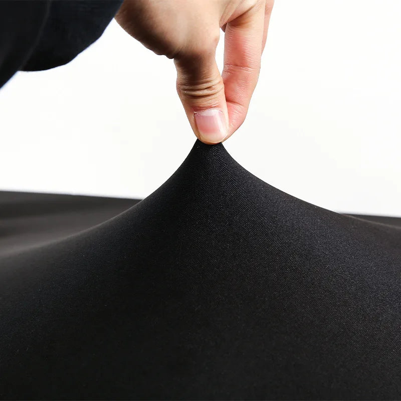 Square Fitted Table Cover Elastic Tablecloth Stretch Spandex Tables Top Cover Table Topper Cap for Dining Kitchen Home Party