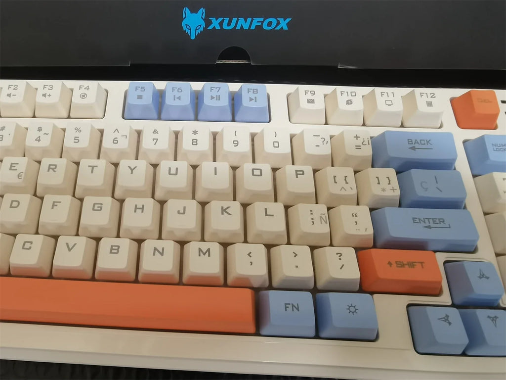 YQT K92™ Wireless Keyboard & Mouse Set – 80% Layout, Bluetooth & 2.4G, Cool Mixed Backlight, Smart Volume Knob, 2000mAh Type-C, English/Spanish/Russian/Arabic/Korean | FlipStylez LLC®
