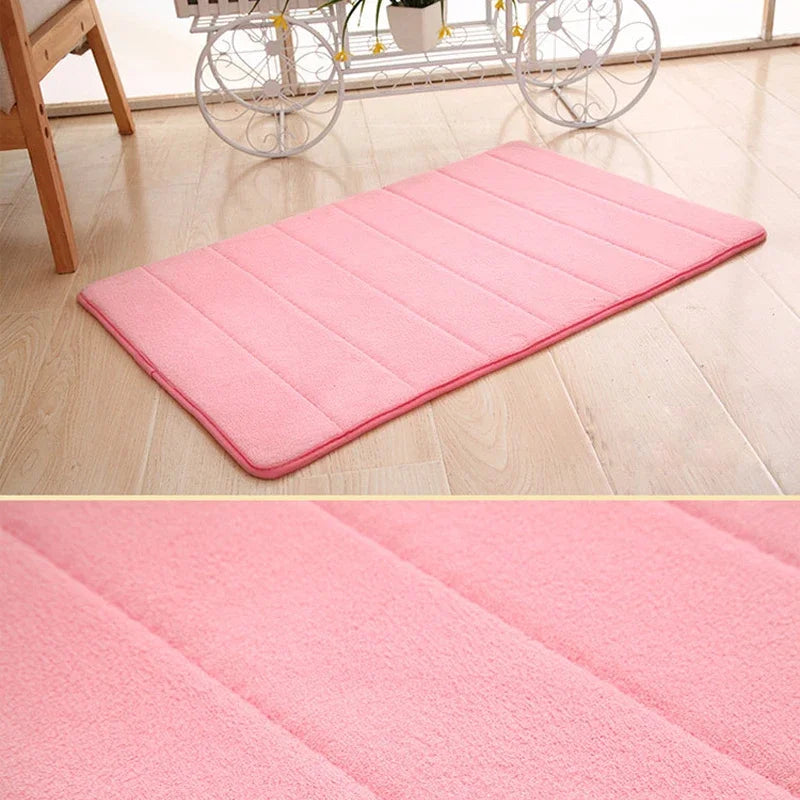 40*60cm Water Absorption Rug Bathroom Mat Indoor Absorbbs Doormat