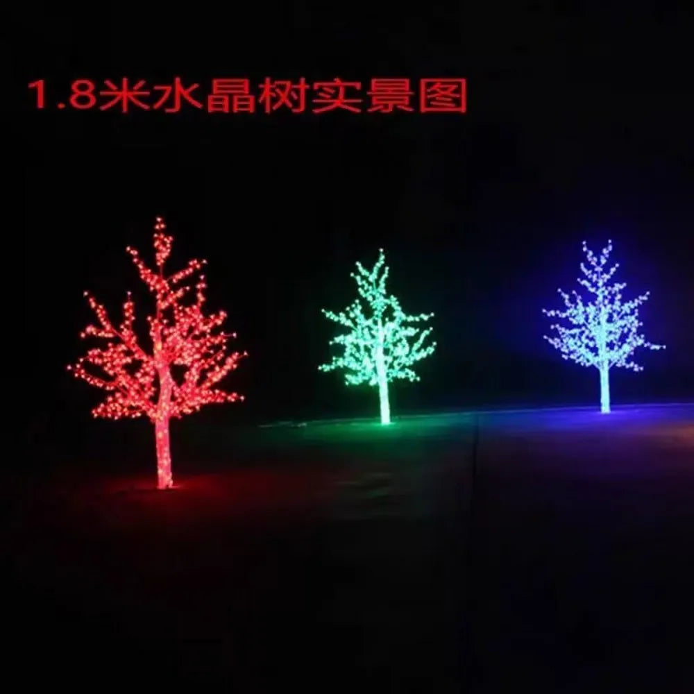 Cherry Blossom LED Christmas Tree Lights 480/576pcs Set 1.5m/5ft Height Indoor And Outdoor Decorative Lighting