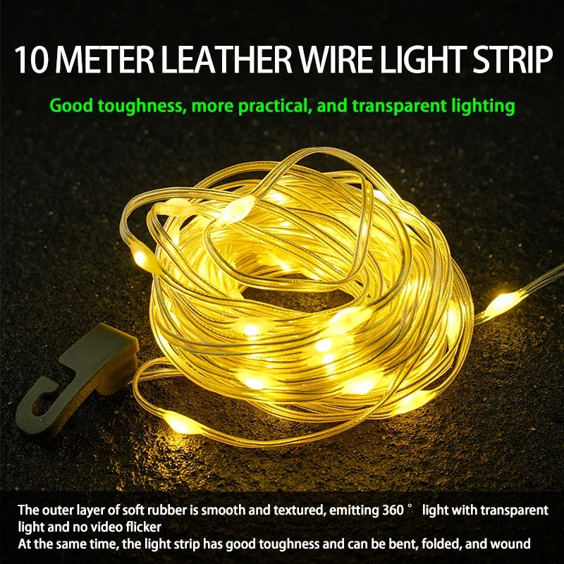 Campify Lamp String Camping Light with Retractable LED String