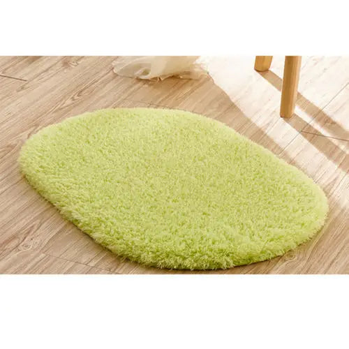 Cashmere Bath Bathroom Bedroom Floor Mat Shower Rug Non-Slip Thicken