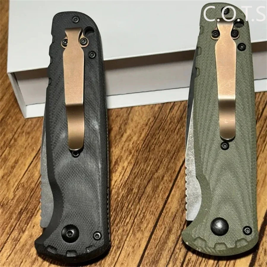 BM 4300 Folding Knife G10 Handle Wilderness Exploration, Hunting