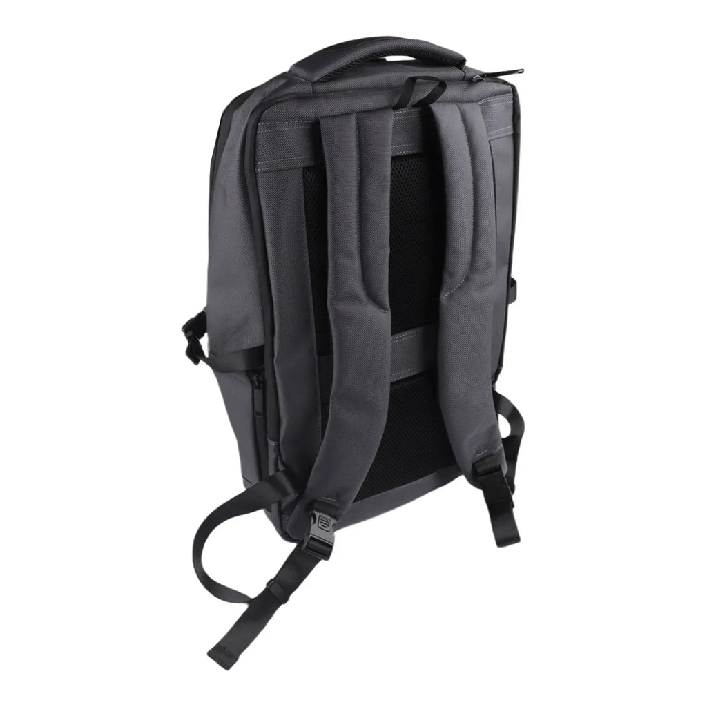 Stylish Solar Powered Bag Charging Backpack Lightweight Outdoor Backpack Dark Gray Solar Charging Backpack 35L Capacity