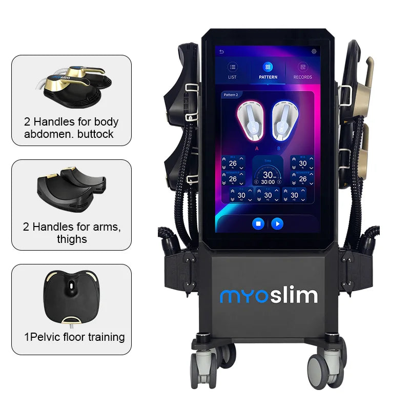 New EMS Body Sculpt Machine Sculpting Electromagnetic Stimulate Body Slimming Machines Muscle Build