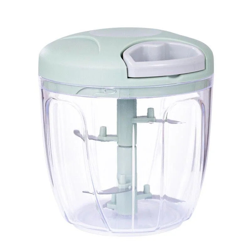 500/900ml Manual Meat Mincer Garlic Chopper Rotate Garlic Press