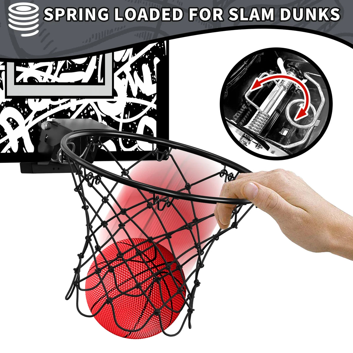 Kids Mini Basketball Hoop With Electronic Scoreboard Ball Sport Backboard Outdoor Indoor Excersise Accessory Funny Game Toys