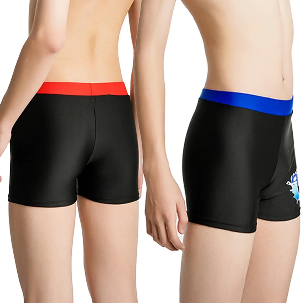 Boys Swim Trunks Kids Casual Beach Shorts Pants Dolphin Coconut Tree