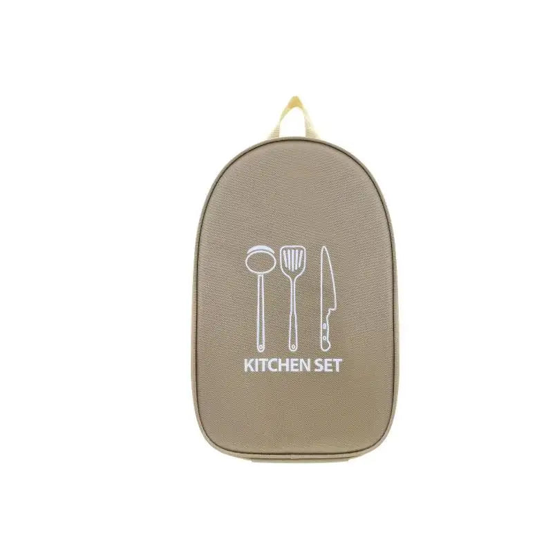 Outdoor Cooking Bag Camping Storage Bag PortableCooking Utensil Organizer Storage Pouch Picnic Bag Utensil Storage Pouch