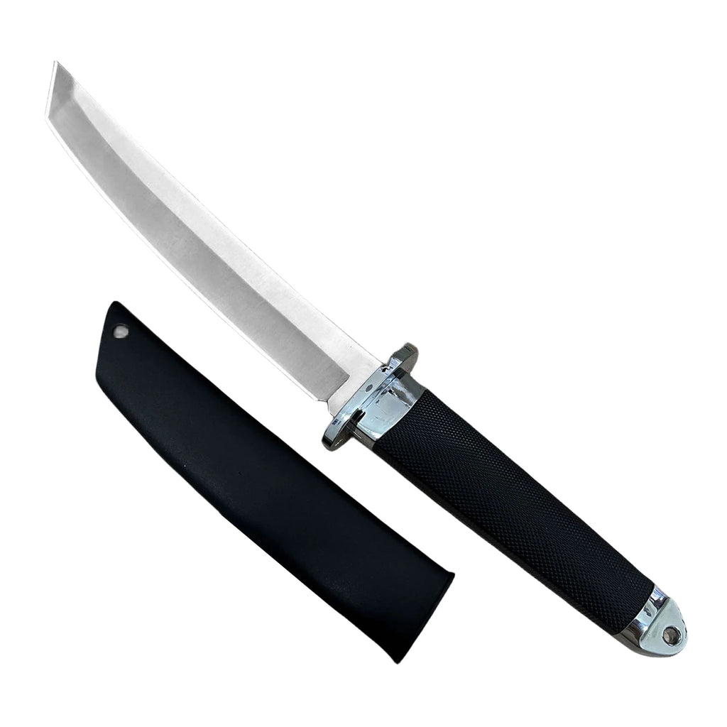 Camping Outdoor Straight Knife, Field Survival Knife, Integrated Keel