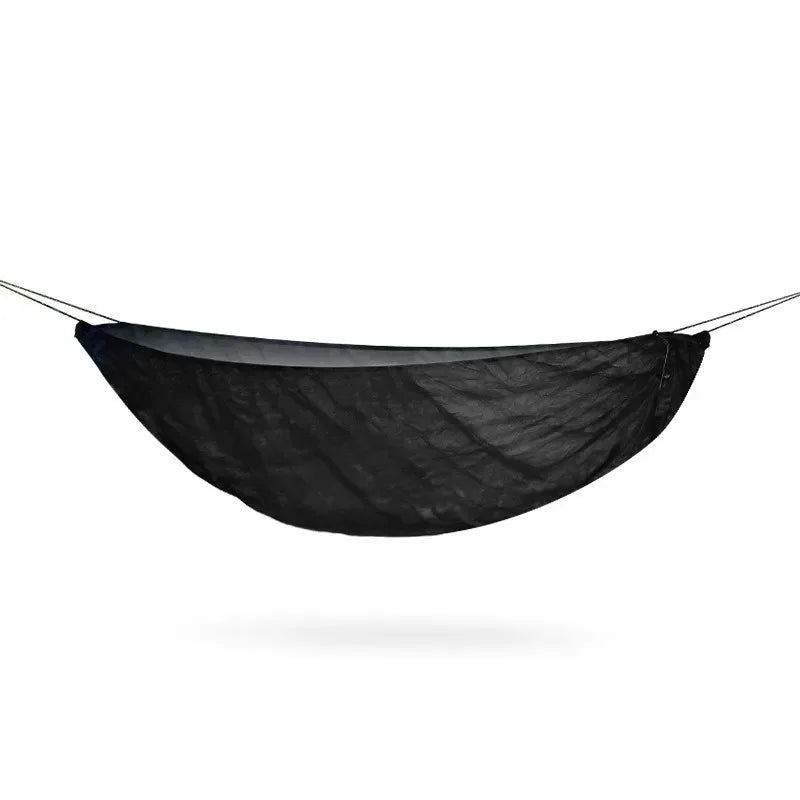 Camping Hammock with Bottom Mosquito Net Removable Mesh Underquilt Bug