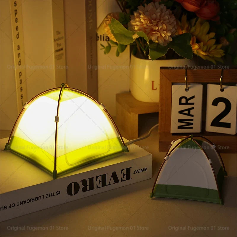 Camping Simulation Small Tent Model Removable Toy Decoration Camping