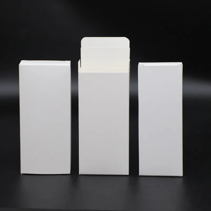 50Pcs/lot White Paper Packaging Box for Gift Products Handmade DIY Cookies Candy Gift Box Carton Package for Mobile Phone Case