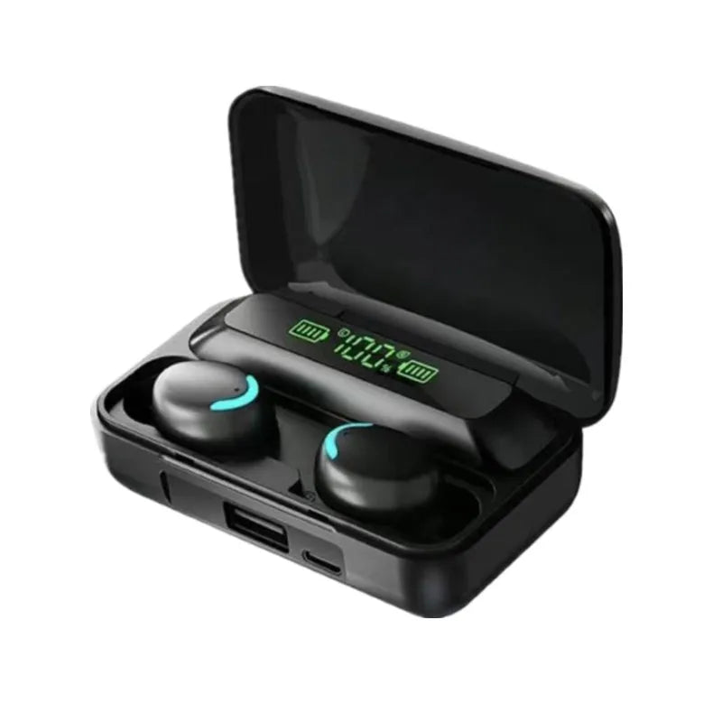 New Bluetooth Headphones 9D Stereo High Bass Sport Earphones Handfree Touch Control Tws Wireless Earbuds Headset