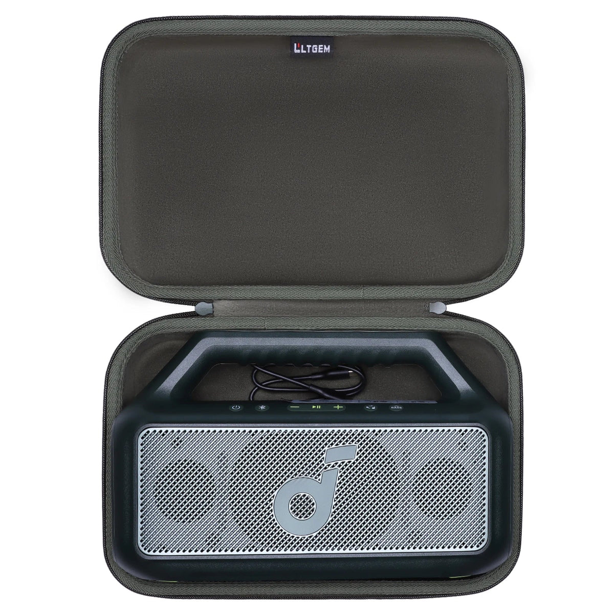 Bluetooth Speaker Case for soundcore Boom 2 Outdoor Bluetooth Speaker Storage Carrying Bag Accessories for Bluetooth Speaker