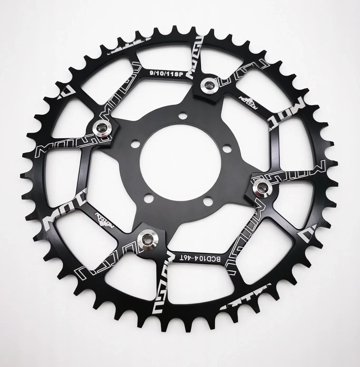 ALLTOO Bike Part Bicycle Crankset Bafang 104BCD Motor Aluminum Alloy Chainring Mid Drive Adapter For Electric E-bike 32T-52T