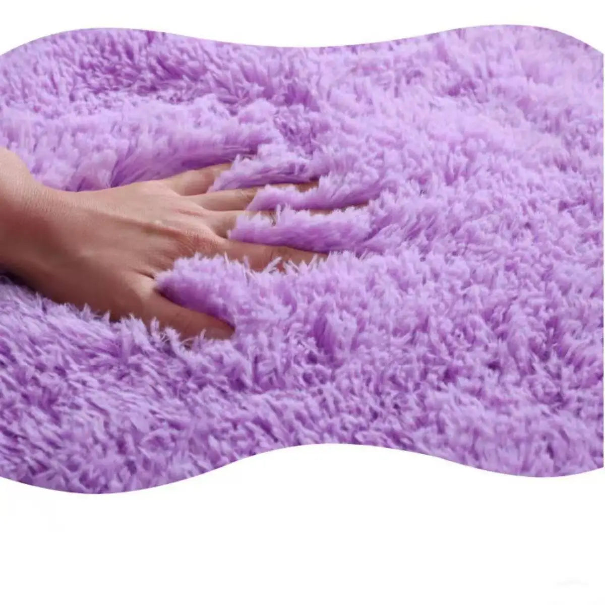 3 Pieces Bathroom Rug Set Bath Mat Toilet Lid Cover U Shape Rug Soft