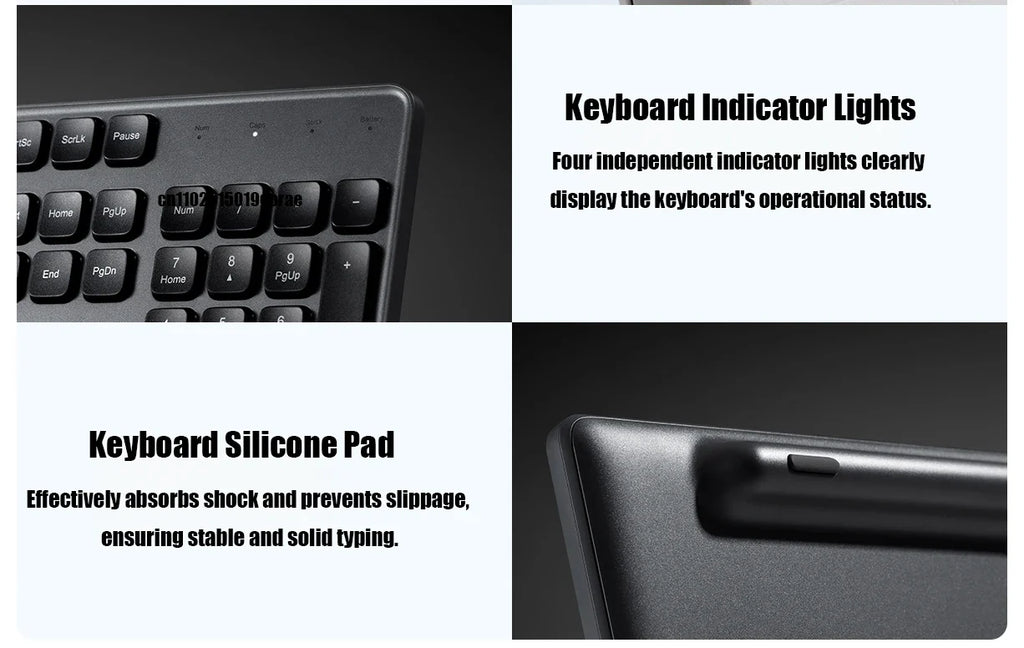 Xiaomi® Wireless Keyboard & Mouse Set 3 – 2.4G Slim & Quiet, Plug & Play Business Office Combo | FlipStylez LLC®