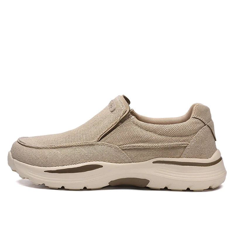 Men's Shoes Comfortable Canvas Shoes Breathable Loafers Men's Walking Sports Shoes Men's Trendy Casual Sports Shoes