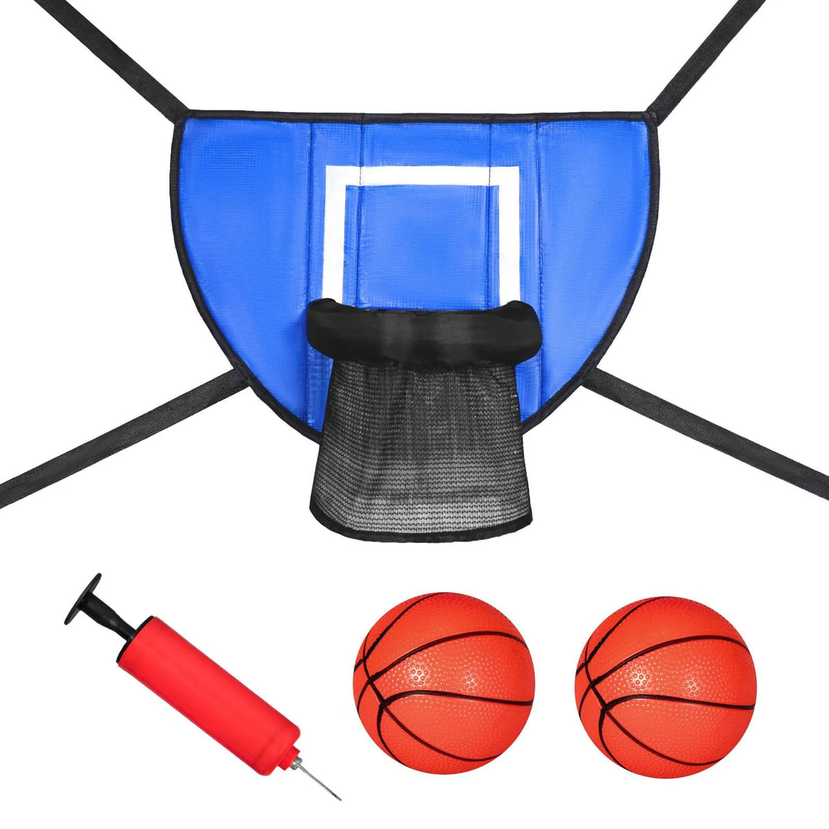 Basketball Hoop for Trampoline with Enclosure Outdoor Fun Universal