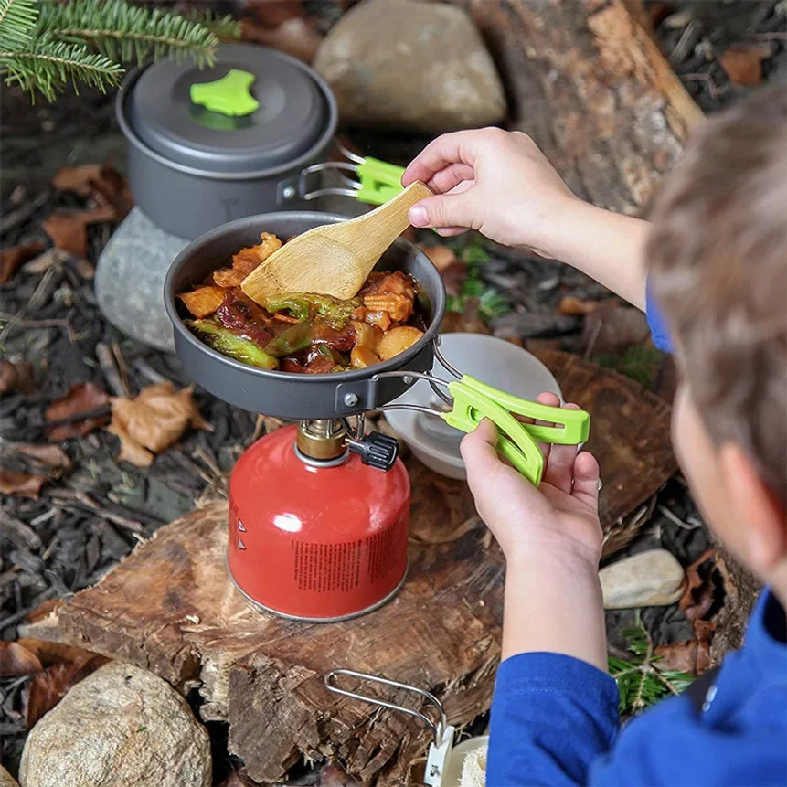 Camping Cookware Set Backpacker's Cooking Set: Portable, Durable