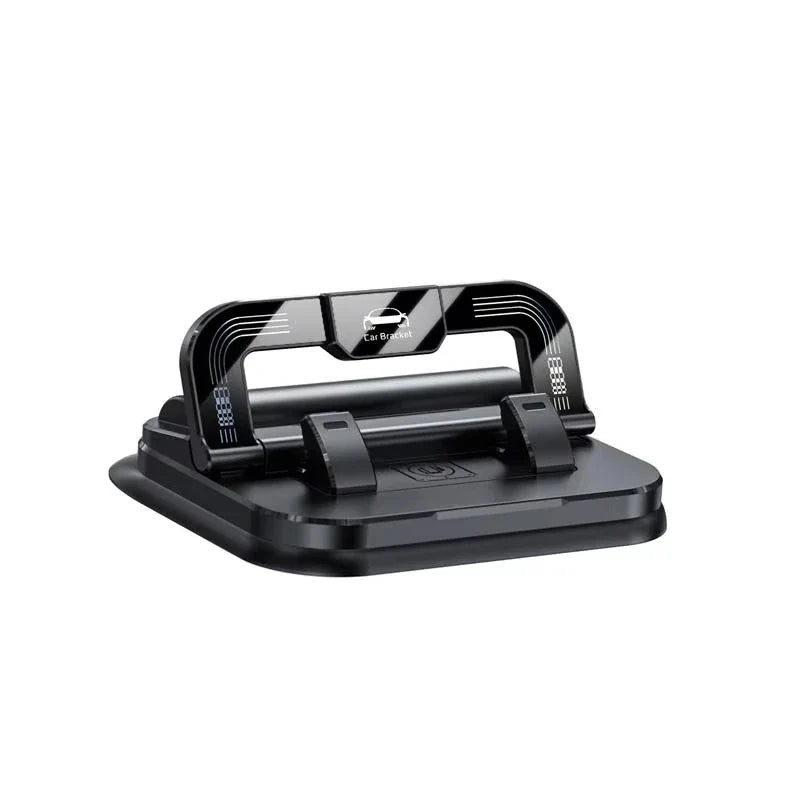 360° Rotatable Universal Car Phone Holder with Number Plate Dashboard Mount Easy Install Vehicle Mobile Phone Holder