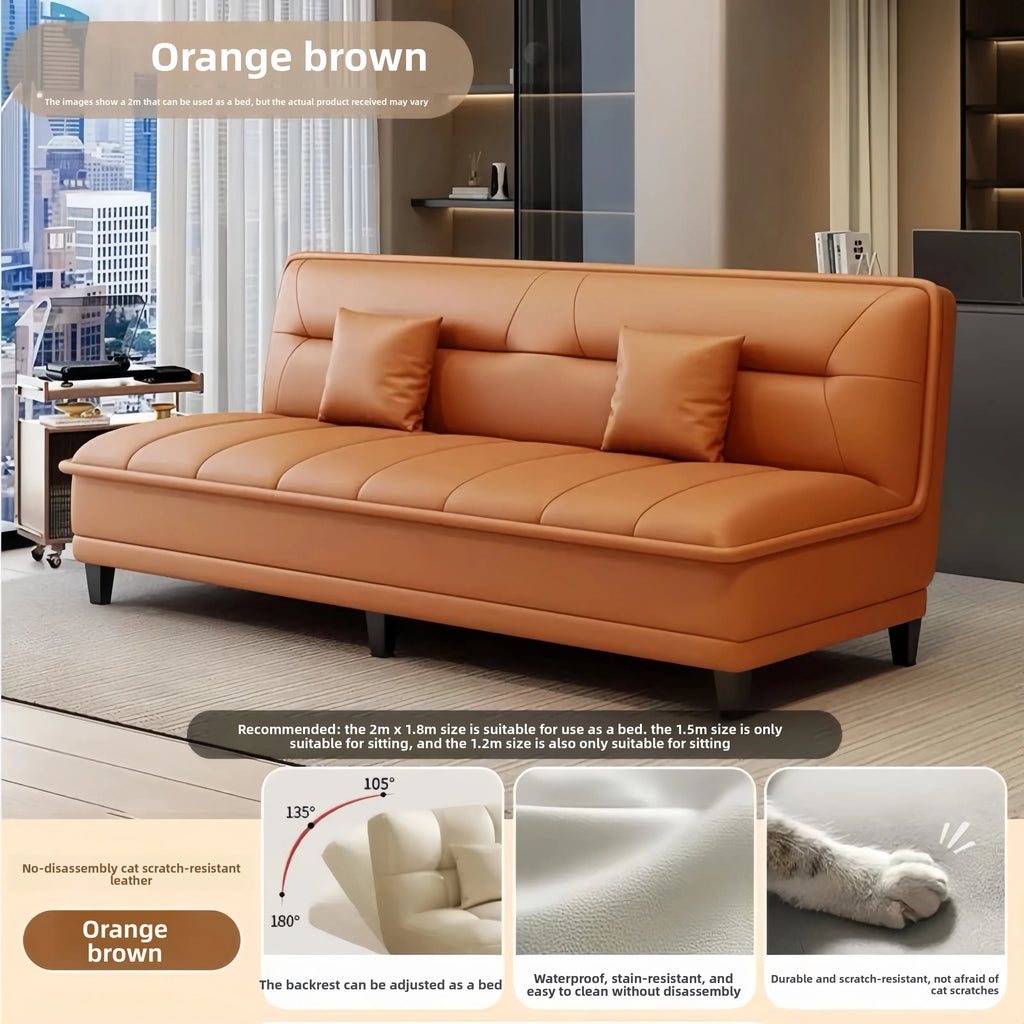 Stable Sofa living room small apartment bedroom folding sofa bed dual-purpose simple modern new small sofasturdy and durable