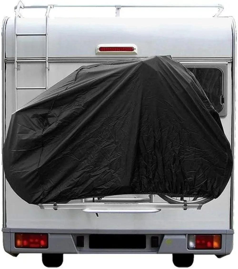 Caravan Rear Mount Bicycle Cover for 1 or 2 Bikes Camping Accessories