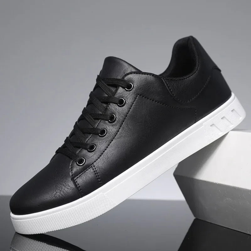 Casual Shoes Loafers British Leather Sneakers Flats Shoes Classic Men