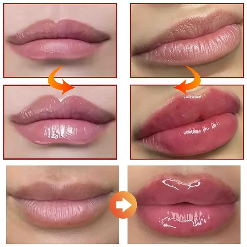 Fast Plumping Lip Balm Moisturizing Soft Lips Skin Plumper Gloss Oil