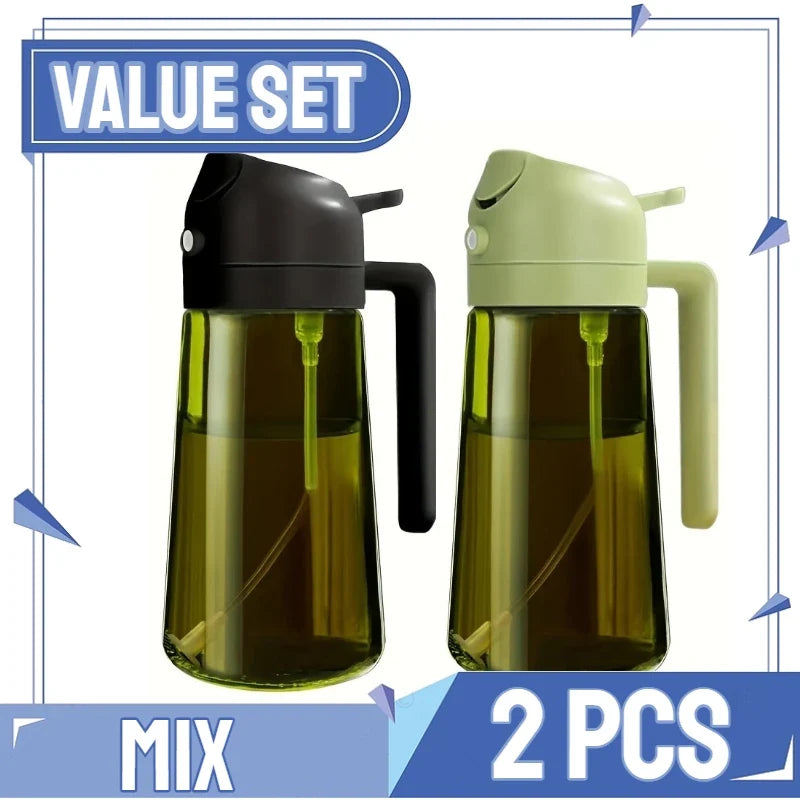 2in1 Kitchen Spray Oil Dispenser Oil Sprayer Polisher or Only Brush